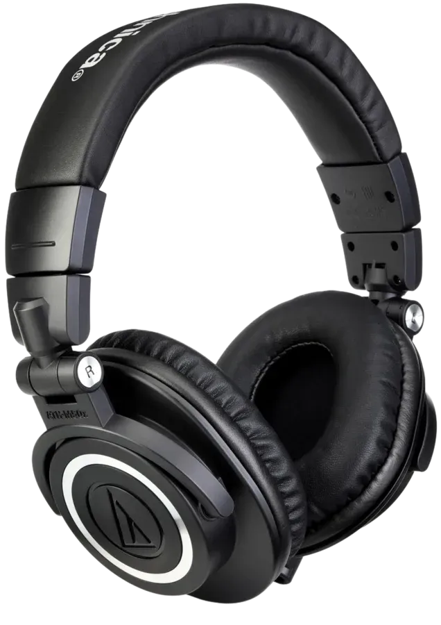 Over-ear studio headphones